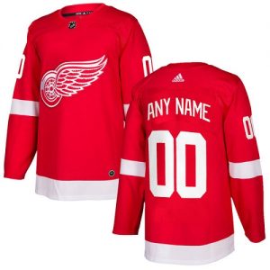 Lapsille NHL Detroit Red Wings Pelipaita Custom  Koti Punainen Authentic